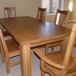 oak-mission-dining-set