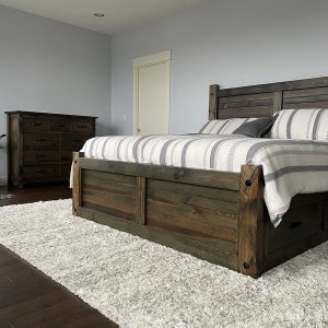 Rafters-pine-slate-stain